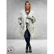 VINCENZO ALLOCCA Poncho Fleece